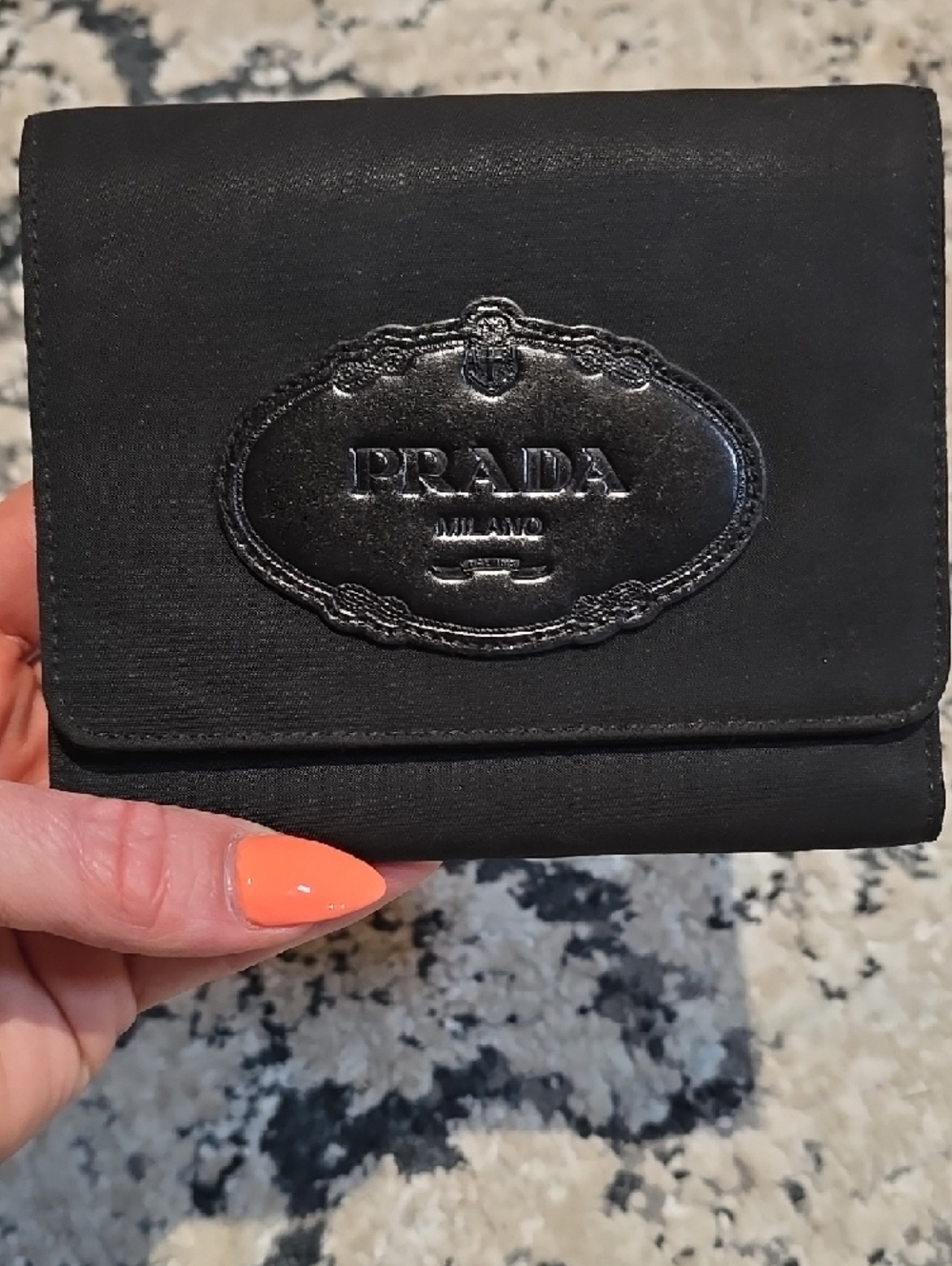 Prada Black  Nylon Wallet - Picture 5 of 9